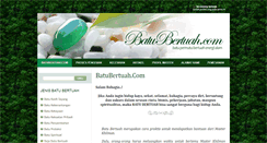 Desktop Screenshot of batubertuah.com